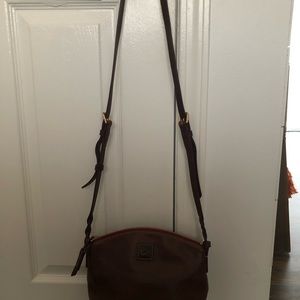 Dooney & Bourke Florentine Leather Crossbody-Chestnut